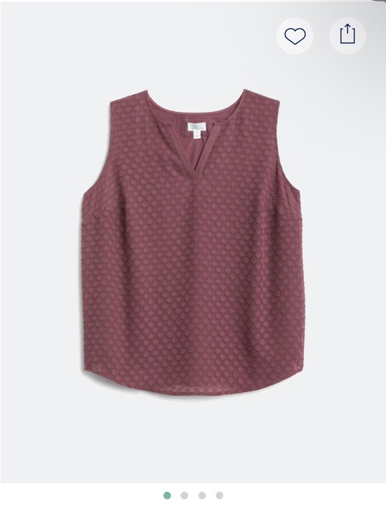 Market & Spruce Tops - Market & Spruce Sleeveless Textured V-Neck Camisole - Mauve